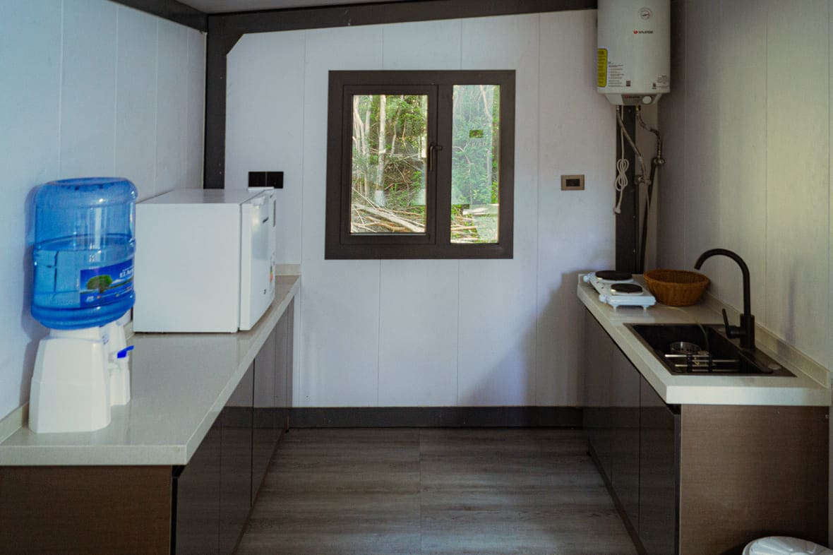 Interior Cabaña Modular